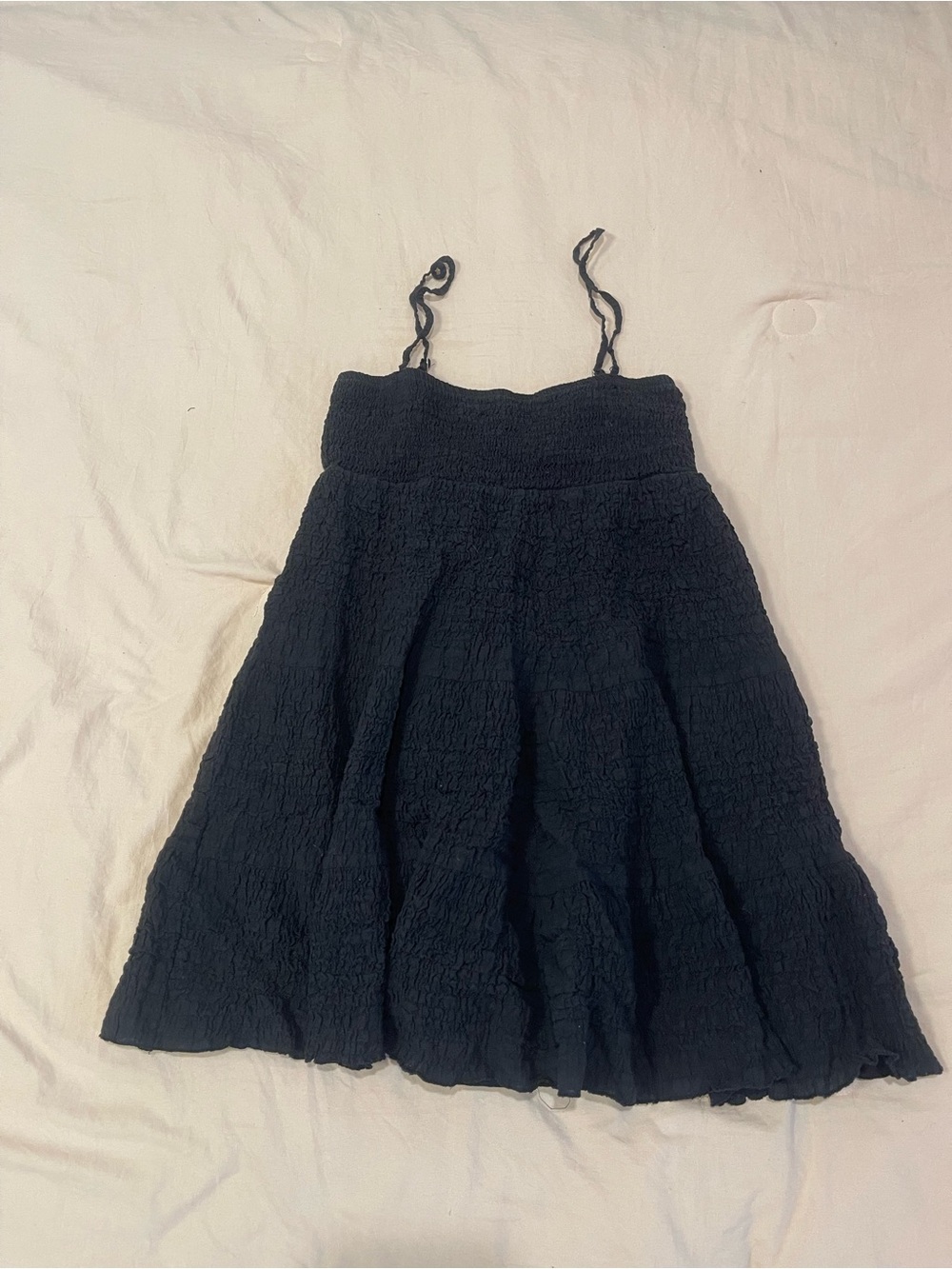 zara mini black dress